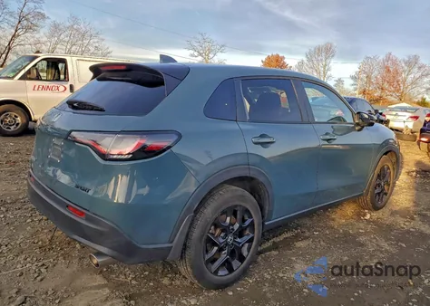 2024 Honda Hr-V Sport z USA, uszkodzony, nr VIN 3CZRZ2H54RM708412